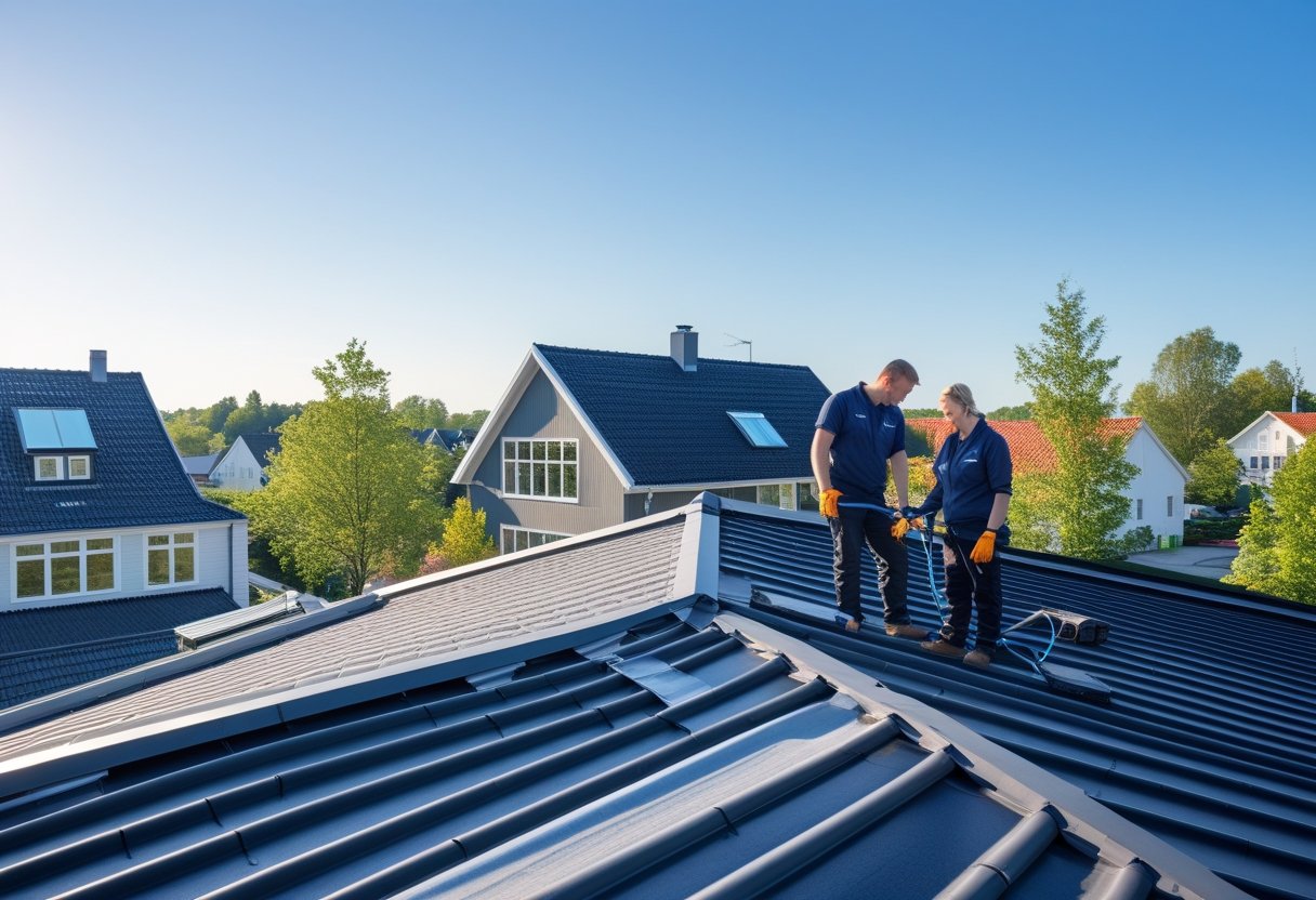 Sådan får du et rent og vedligeholdt tag i Aarhus